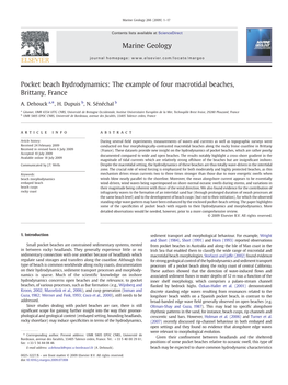 Pocket Beach Hydrodynamics: the Example of Four Macrotidal Beaches, Brittany, France