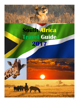 South Africa Travel Guide 2017