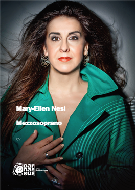 Mary-Ellen Nesi Mezzosoprano