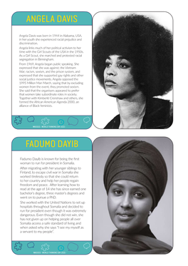 Angela Davis Fadumo Dayib