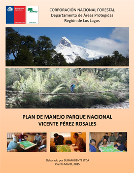 Plan De Manejo Parque Nacional Vicente Pérez Rosales