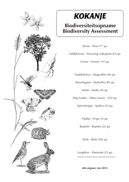 Biodiversiteitsopname Biodiversity Assessment