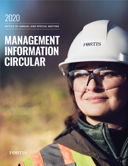 Management Information Circular