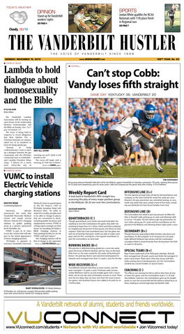 Can't Stop Cobb: Vandy Loses Fifth Straight