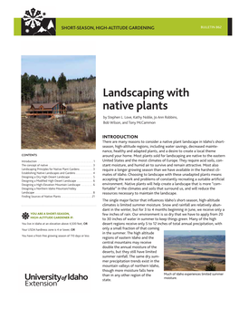 Landscaping with Native Plants by Stephen L