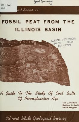 Fossil Peat of the Illinois Basin : a Guide to the Study of Coal Balls Of