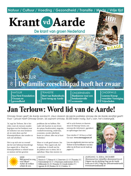 Jan Terlouw: Word Lid Van De Aarde!