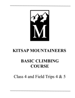 Kitsap Basic Climbing