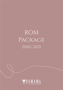 ROM Package 2020 | 2021 Venue Layouts