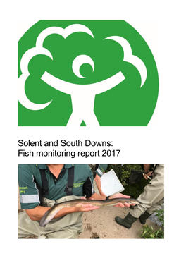 Solent and South Downs: Fish Monitoring Report 2017