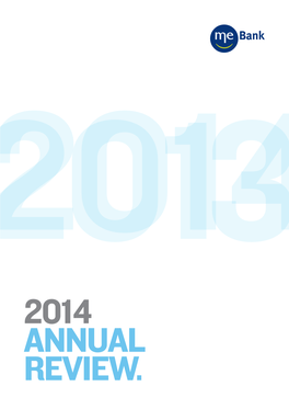 Annual Review 2014 Financial Year