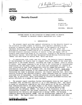 Security Council Distr