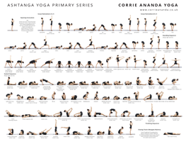 Corrie Ananda Yoga Ashtanga Yoga Primary Series