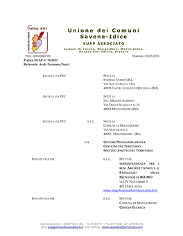 Unione Dei Comuni Savena-Idice