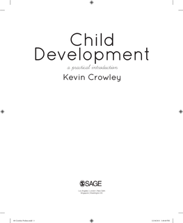 Child Development a Practical Introduction