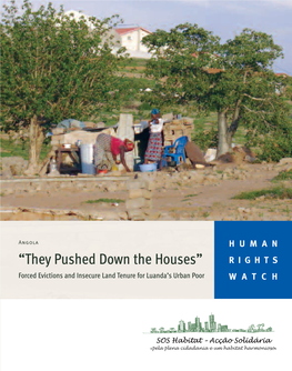 Context of Forced Evictions in Luanda