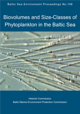 Biovolumes and Size-Classes of Phytoplankton in the Baltic Sea