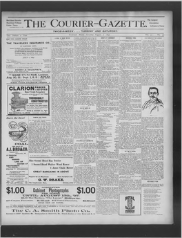 Courier Gazette, Saturday, August 7 1897