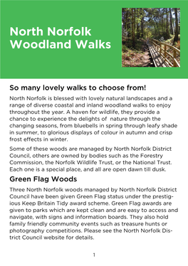 North Norfolk Woodland Walks