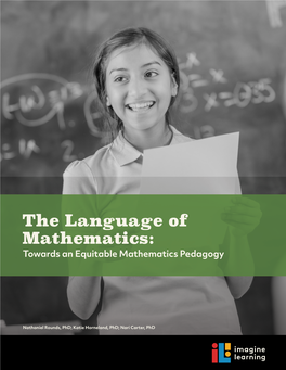 The Language of Mathematics: Towards an Equitable Mathematics Pedagogy