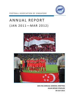 Annual Report (Jan 2011—Mar 2012)
