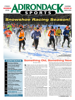 Snowshoe Racing Season!