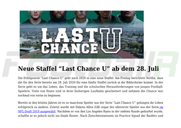 Last Chance U&#8221