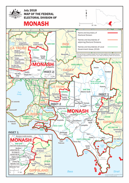 MONASH 0 20 Km