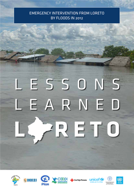 Emergency Intervention from Loreto by Floods in 2012
