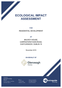 Ecological Impact Assessment