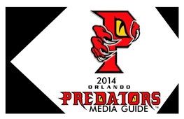 2014 Orlando Predators Media Guide