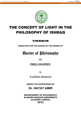 Doctor of Philosophy