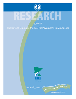Subsurface Drainage Manual for Pavements in Minnesota