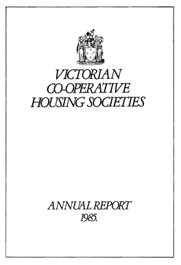 Victorian Co-Operative Housing Societies