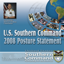 USSOUTHCOM Posture 2008 Pressv2.Indd