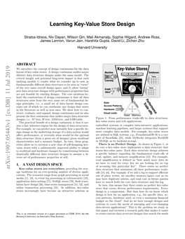 Learning Key-Value Store Design