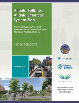 Atlanta Streetcar System Plan