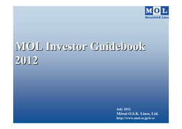 MOL Investor Guidebook 2012
