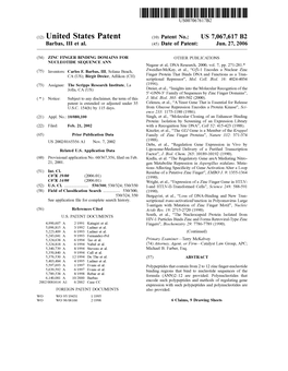 (12) United States Patent (10) Patent No.: US 7,067,617 B2 Barbas, III Et Al