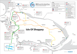 Isle of Sheppey Road Crossing: Come Ashore on the Mainland Side and Leysdown Walk Craft Sideways Under the Harty Ferry Road Sheppey Crossing Inner Span of Bridge