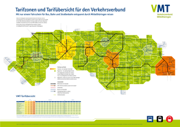 Mit Nur Einem Fahrschein Für Bus, Bahn Und Straßenbahn Entspannt Durch Mittelthüringen Reisen VMT-Tarifübersicht
