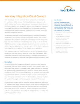 Workday Integration Cloud Connect