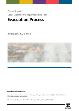 Evacuation Process Sub Plan