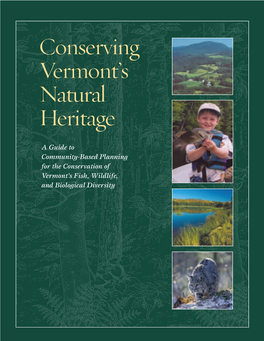 Conserving Vermont's Natural Heritage