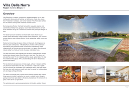 Villa Della Nurra Region: Sardinia Sleeps: 4