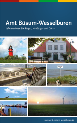 Amt Büsum-Wesselburen Informationen Für Bürger, Neubürger Und Gäste