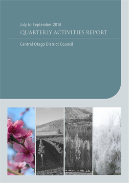 Quarterly Activities Report