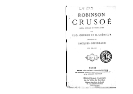 Robinson Crusoé