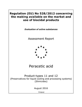 Peracetic Acid