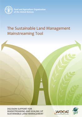 The Sustainable Land Management Mainstreaming Tool